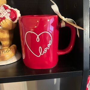 Red Heart Love Mug